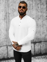 Vīriešu krekls balts OZONEE O/V31