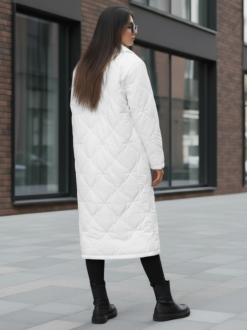 Sieviešu jaka balta OZONEE JS/5M3177/281Z