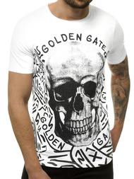 Vīriešu T-krekls balts OZONEE JS/KS7332