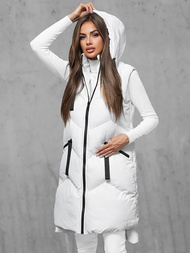 Sieviešu veste balta OZONEE JS/M788/281Z