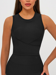 Sieviešu sporta krūšturis melni OZONEE JS/17K596/3