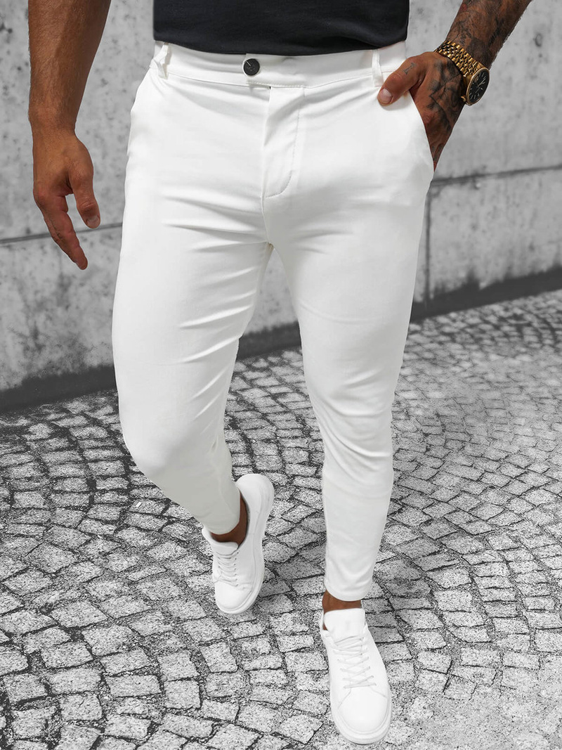 Vīriešu Bikses Ekru OZONEE O/P4049