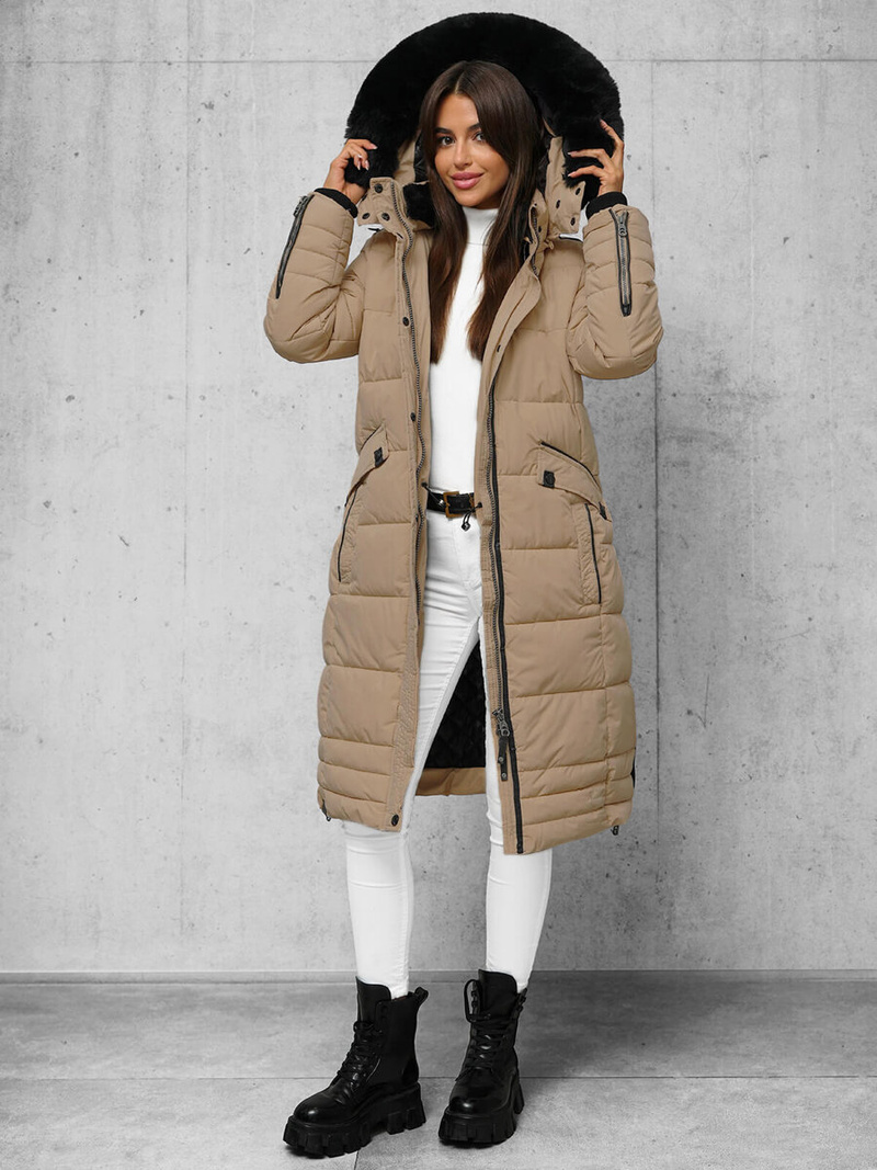 Sieviešu jaka tumši-smilšu OZONEE O/W377