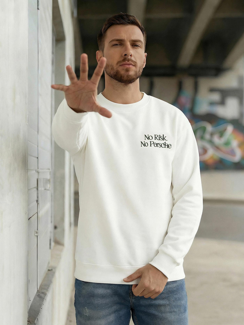 Vīriešu jaka balta OZONEE JS/65B3918/1Z