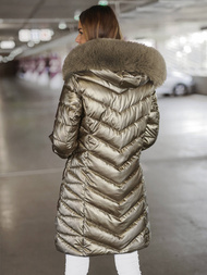 Sieviešu jaka zelts OZONEE JS/16M9100/403Z