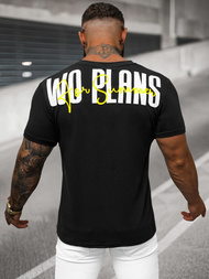 Vīriešu T-krekls Melns OZONEE O/T1277/3