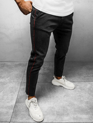 Vīriešu bikses melnas OZONEE B/7154Z