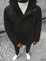 Vīriešu virsjaka melna OZONEE JS/M717/392