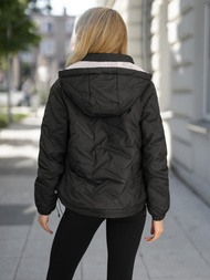 Sieviešu jaka melni-smilšu OZONEE JS/16M9315/392B