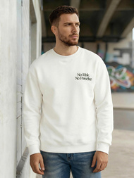 Vīriešu jaka balta OZONEE JS/65B3918/1Z