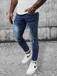 Vīriešu džinsi debesu zili OZONEE NB/MP0028BZ