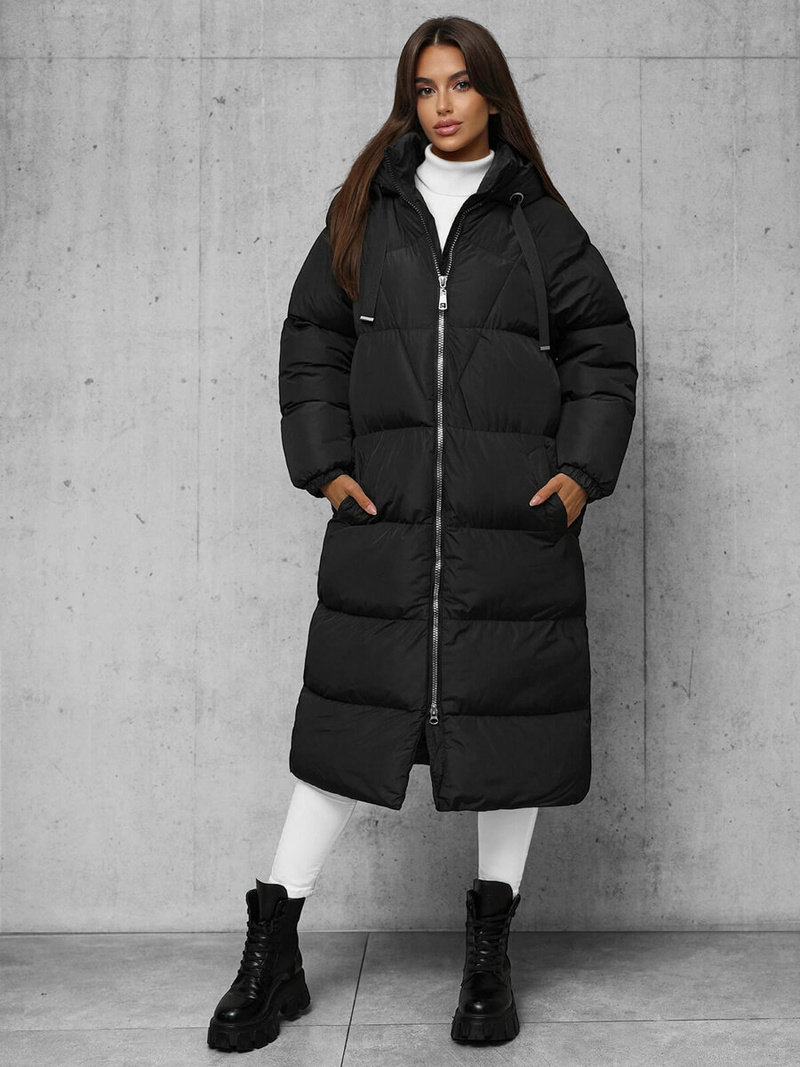 Sieviešu jaka melna OZONEE JS/5M3163/392Z