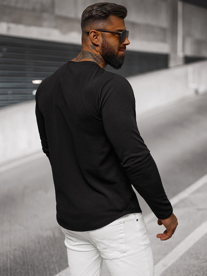 Vīriešu jaka melna OZONEE O/T6612