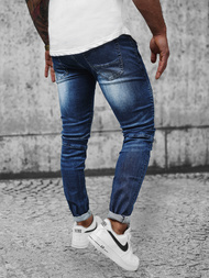 Vīriešu džinsi debesu zili OZONEE NB/MP0028BZ