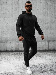 Vīriešu treniņtērps melns OZONEE JS/8C75/3