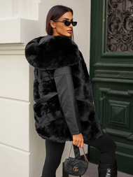 Sieviešu jaka melna OZONEE JS/11Z8090Z