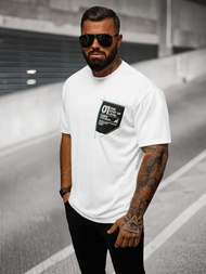 Vīriešu T-krekls Balts OZONEE O/3C333