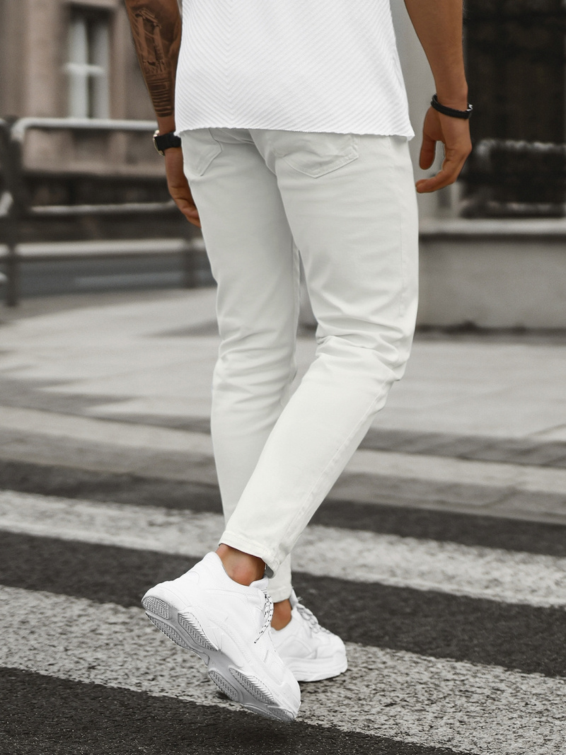 Vīriešu džinsi ecru OZONEE E/5171/01