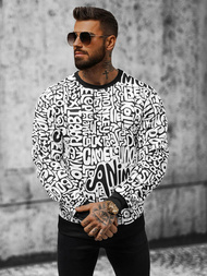 Vīriešu jaka balta OZONEE JS/8B1131/1