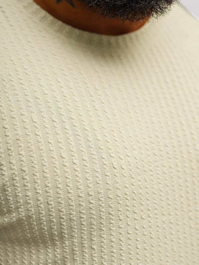 Vīriešu t-krekls smilšu OZONEE O/7766T