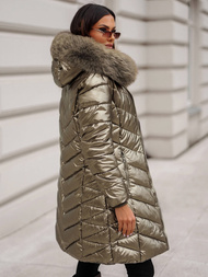 Sieviešu jaka zelts OZONEE JS/16M9100/403Z