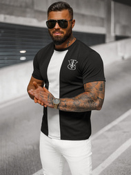 Vīriešu t-krekls melns OZONEE O/L1184