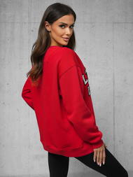 Džemperis sarkans OZONEE O/SWE23055
