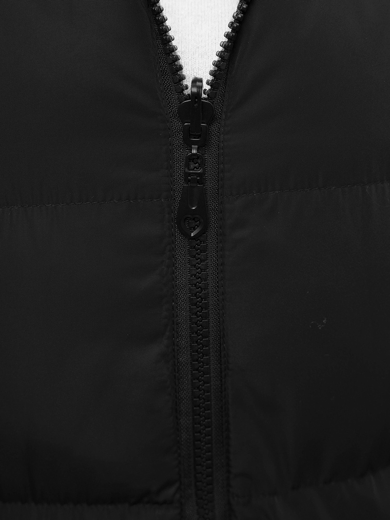 Sieviešu divpusēja veste melna OZONEE JS/5M755/392