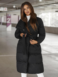 Sieviešu ziemas jaka melna OZONEE JS/M737/392Z