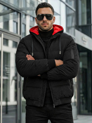 Vīriešu jaka melna OZONEE JS/31M5003Z