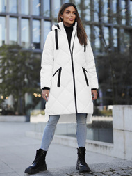 Sieviešu jaka balta OZONEE JS/5M3168/281