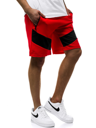 Vīriešu šorti sarkani OZONEE JS/KS2515