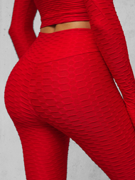 Sieviešu sporta tērps sarkans OZONEE O/22060Z