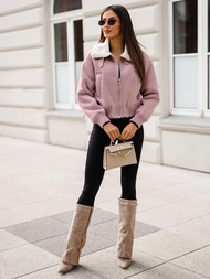 Sieviešu jaka pulveris sārts OZONEE O/81326