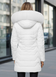 Sieviešu jaka balta OZONEE JS/16M9121/281Z