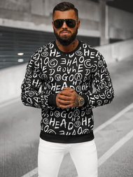 Vīriešu jaka melna OZONEE JS/8B1221/3