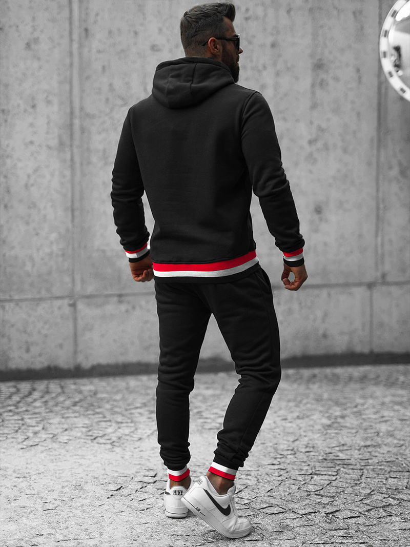 Vīriešu treniņtērps melns OZONEE JS/8C60/3