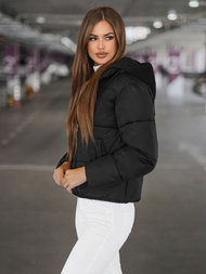 Sieviešu jaka melna OZONEE JS/16M9187/392Z