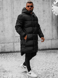 Vīriešu virsjaka melna OZONEE O/M799