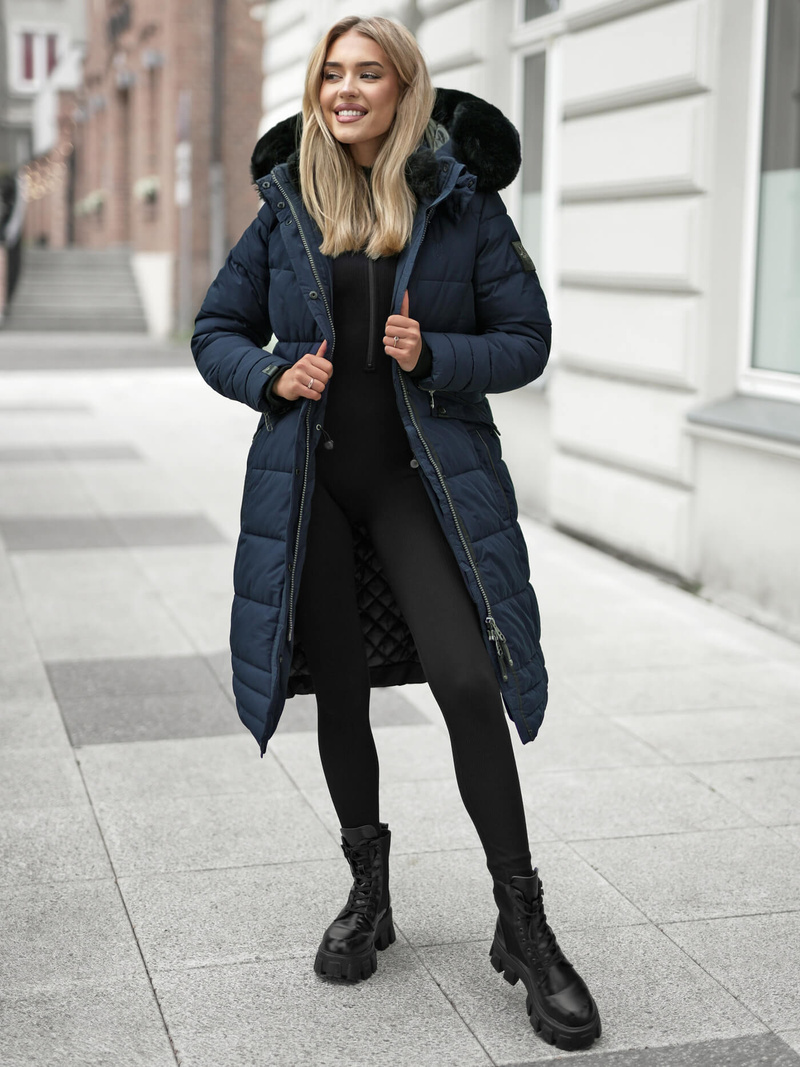 Sieviešu jaka tumši zila OZONEE O/W377