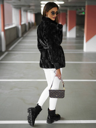 Sieviešu jaka melna OZONEE JS/11Z8075Z