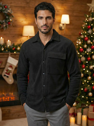 Vīriešu krekls melns OZONEE O/GOM23040Z