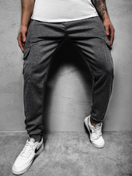 Vīriešu sporta bikses grafīta OZONEE JS/JZ11009Z