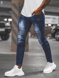 Vīriešu džinsi debesu zili OZONEE NB/MP0029BZ