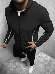 Vīriešu virsjaka melna OZONEE JS/M10303