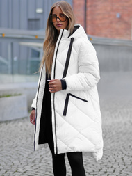 Sieviešu jaka balta OZONEE JS/5M3168/281Z