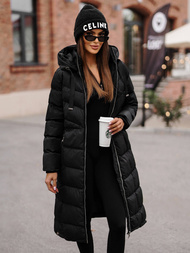 Sieviešu jaka melna OZONEE JS/M736/392Z