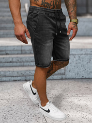 Vīriešu šorti melni OZONEE NB/MP0314N