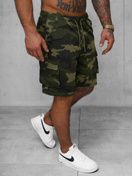 Vīriešu sporta šorti zaļas OZONEE JS/8K282/29