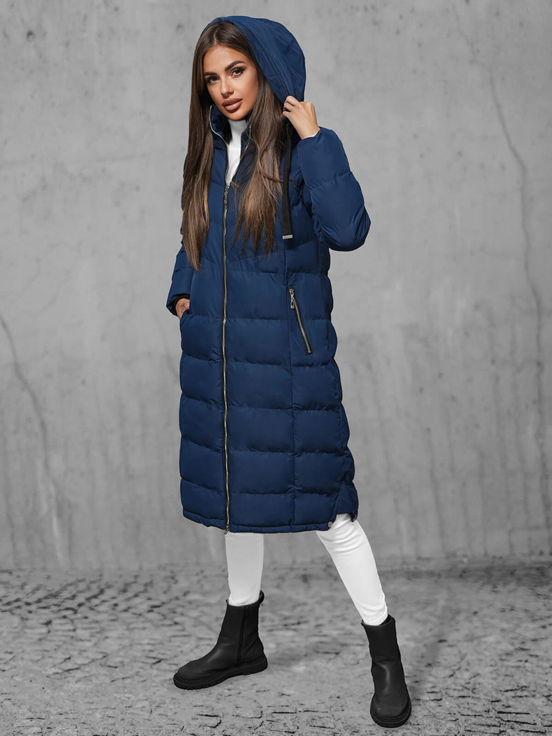 Sieviešu jaka tumši zila OZONEE JS/M736/215